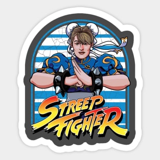 Meryl Streep Fighter Sticker